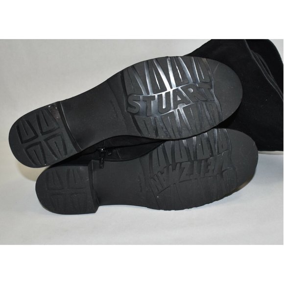 CELEBS $900 STUART WEITZMAN Hilo Thigh High OTK Boot BLACK suede 8 (JB6) - Picture 9 of 10